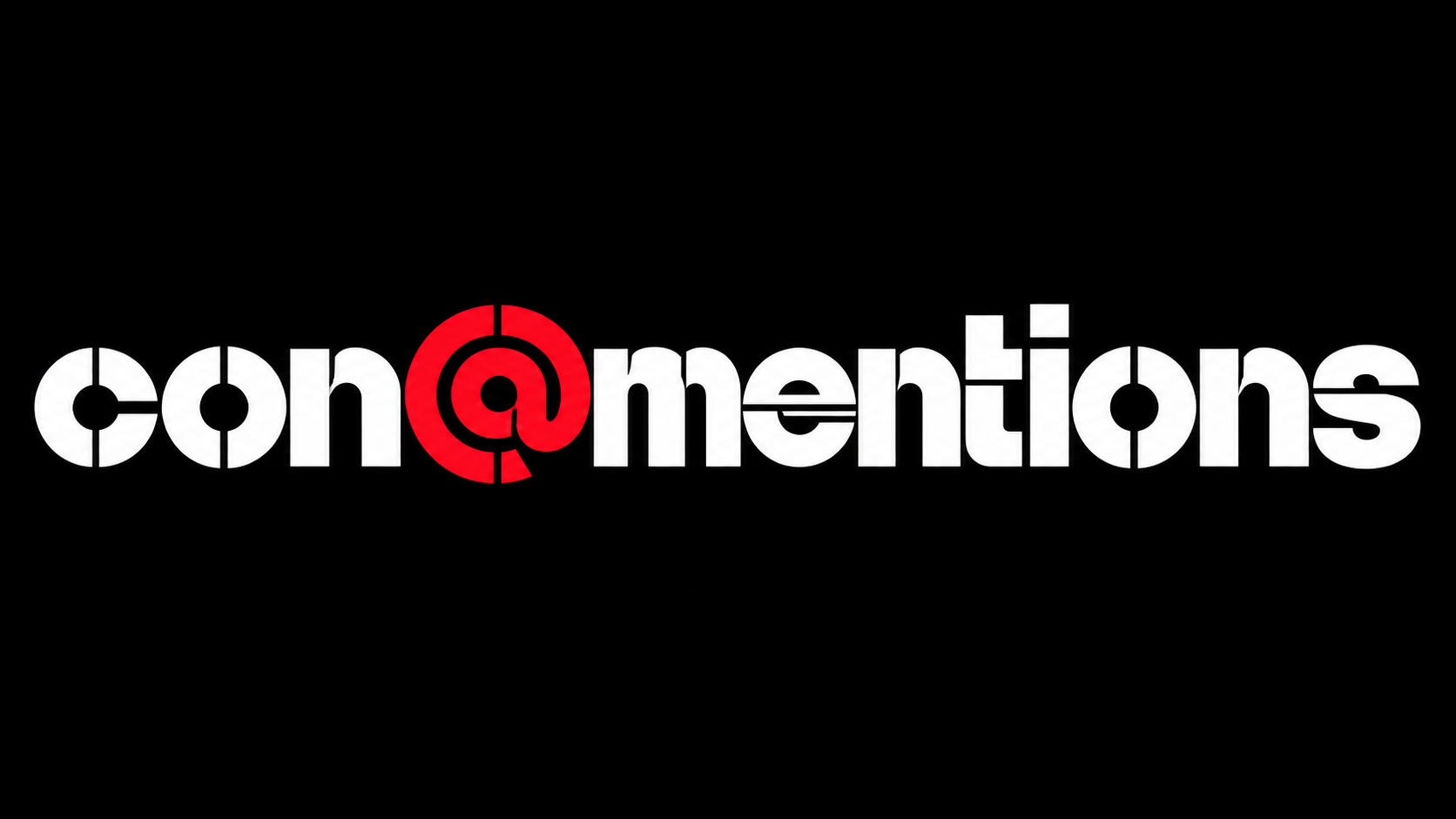 con @mentions — Stencil geométrica